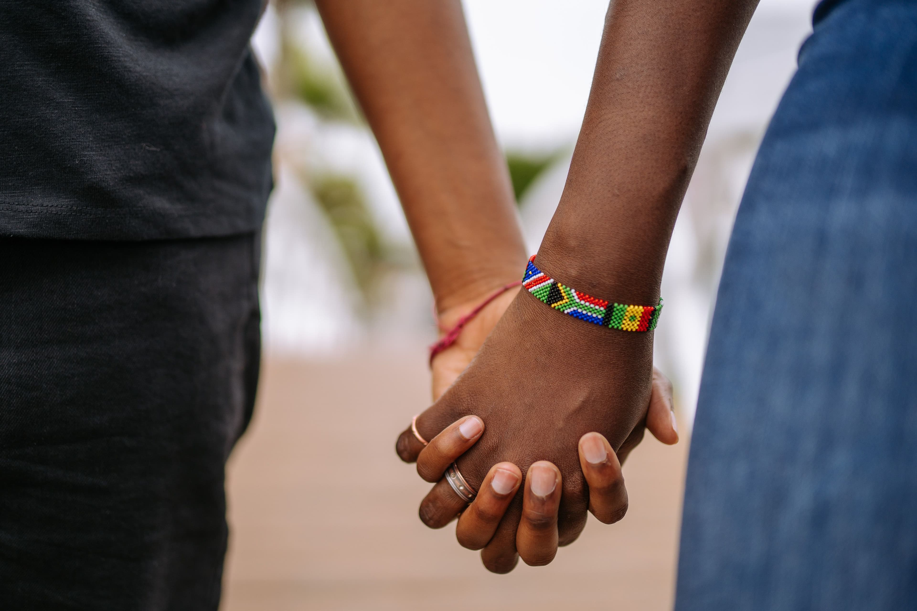 Mains unies, symbole de solidarité